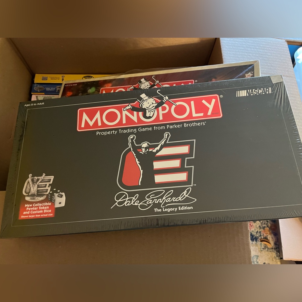 Dale Earnhardt Monopoly Sealed